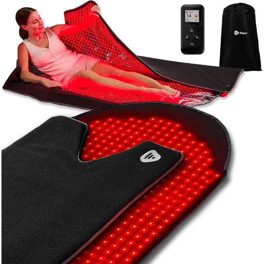 LifePro AllevaBody Red Light Therapy Blanket Full Body Infrared Recovery Mat