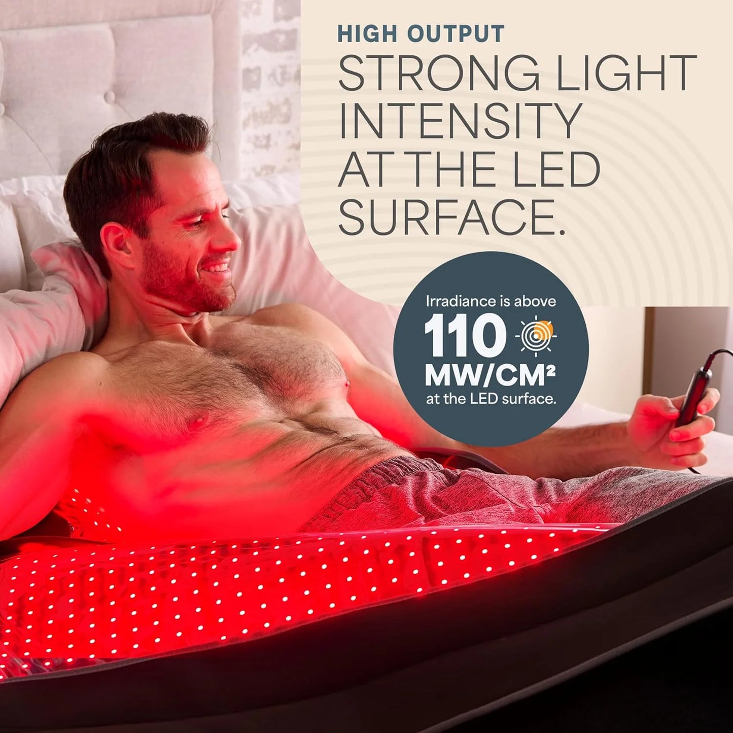 LifePro AllevaBody Red Light Therapy Blanket Full Body Infrared Recovery Mat