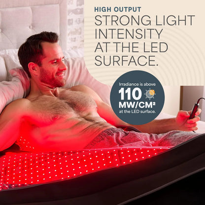 LifePro AllevaBody Red Light Therapy Blanket Full Body Infrared Recovery Mat
