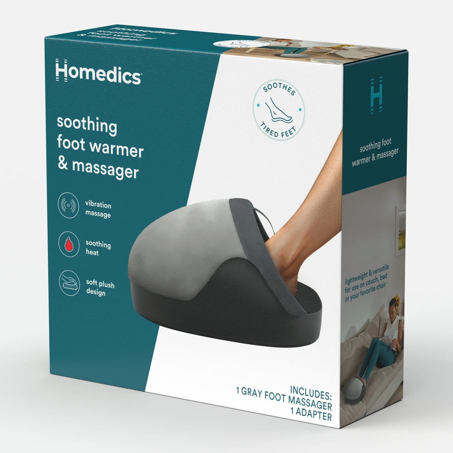 Homedics Soothing Foot Warmer and Massager with Heat