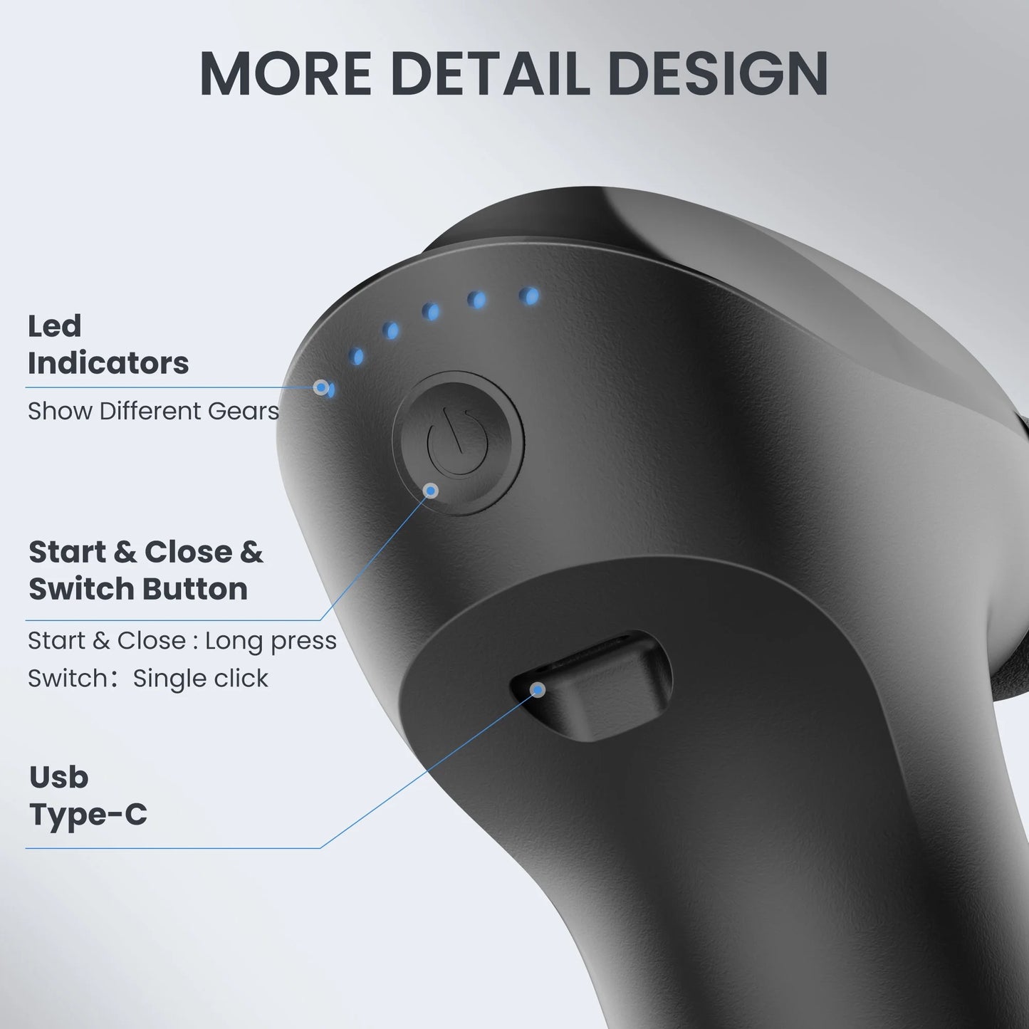 Naipo Mini Massage Gun Electric Deep Tissue Muscle Massager