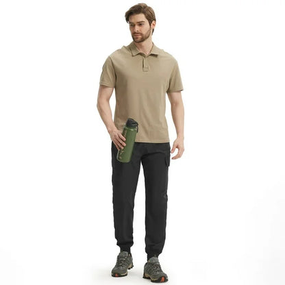 Men's Lightweight Quick-Dry Joggers Athletic Cargo Pants