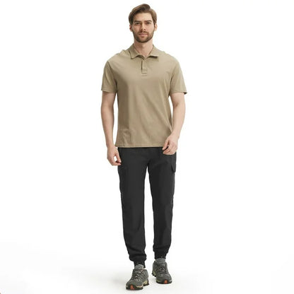 Men's Lightweight Quick-Dry Joggers Athletic Cargo Pants