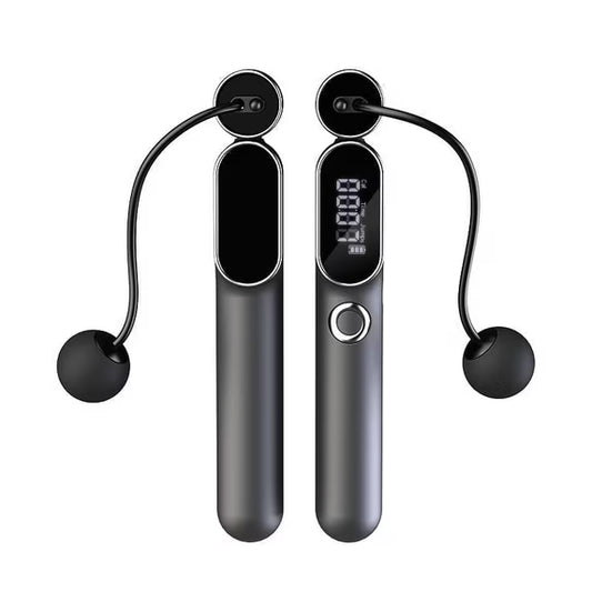 Cordless Jump Rope with Counter 2-in-1 Weighted Smart Skipping Rope