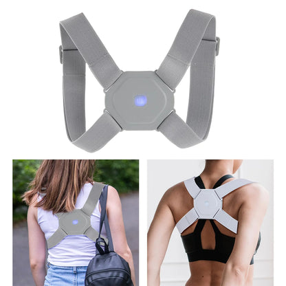 Smart Posture Corrector with Intelligent Vibration Back Support